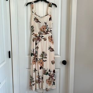 Floral Dress - Open Back